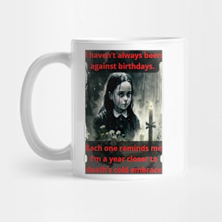 Wednesday Addams Birthday Mug